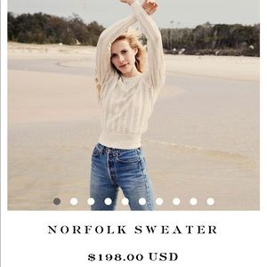 BRAND NEW Doen sweater